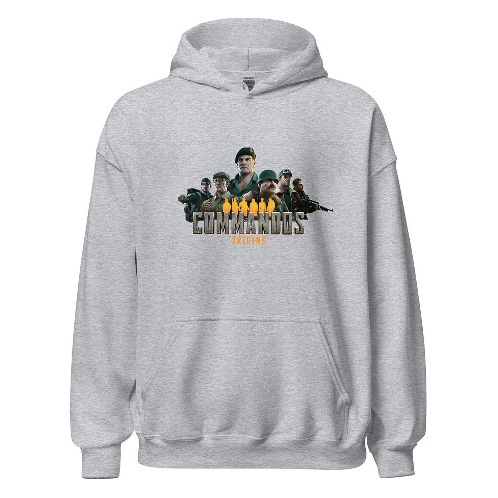 Thumbnail: Unisex Hoodie "The Squad" – Commandos: Origins