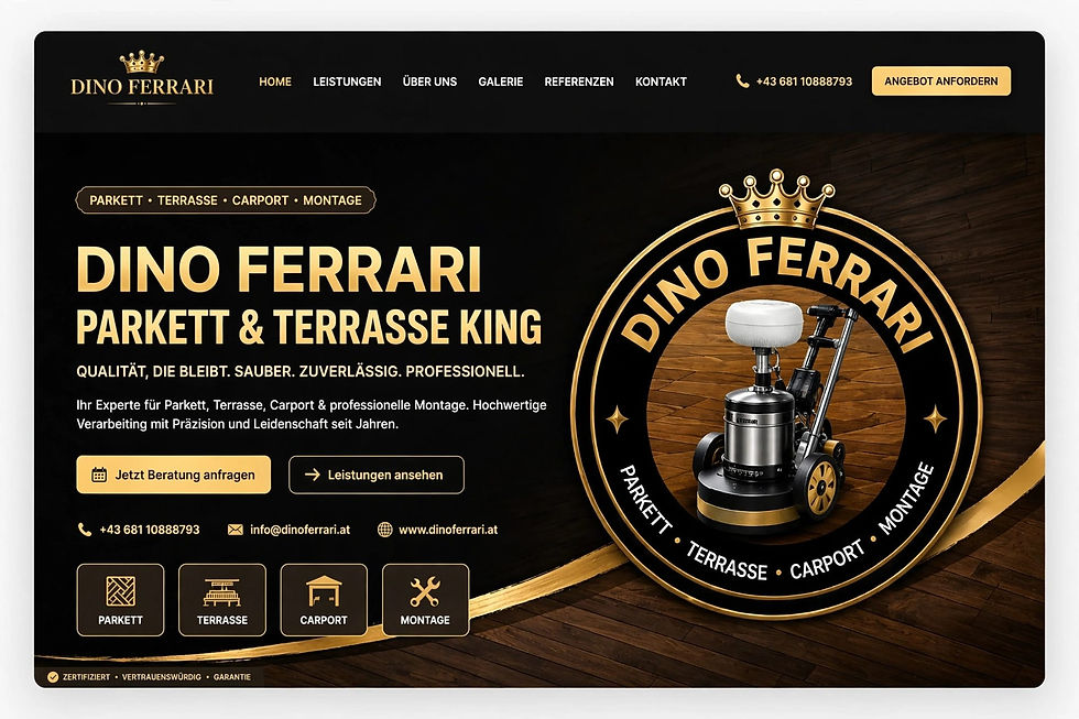 Dino Ferrari Hero Design