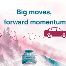 Big moves, forward momentum