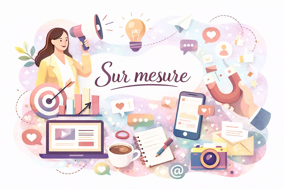 JLM marketing, communication conciergerie