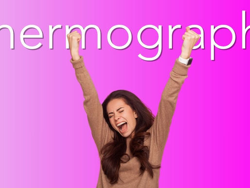 Woman Excited To Learn About Thermography