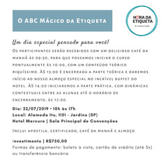 Hora da Etiqueta