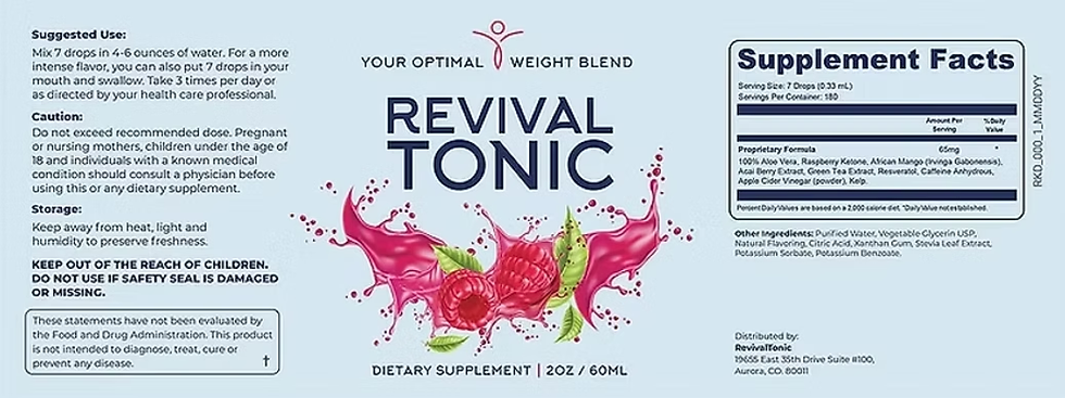 Revival Tonic Review