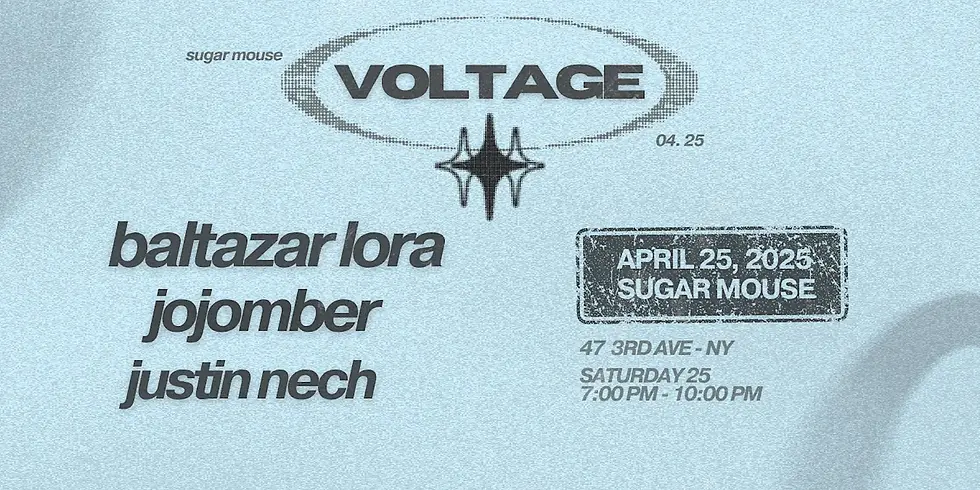 Boots Group Presents: Baltazar Lora + Jojomber + Justin Nech