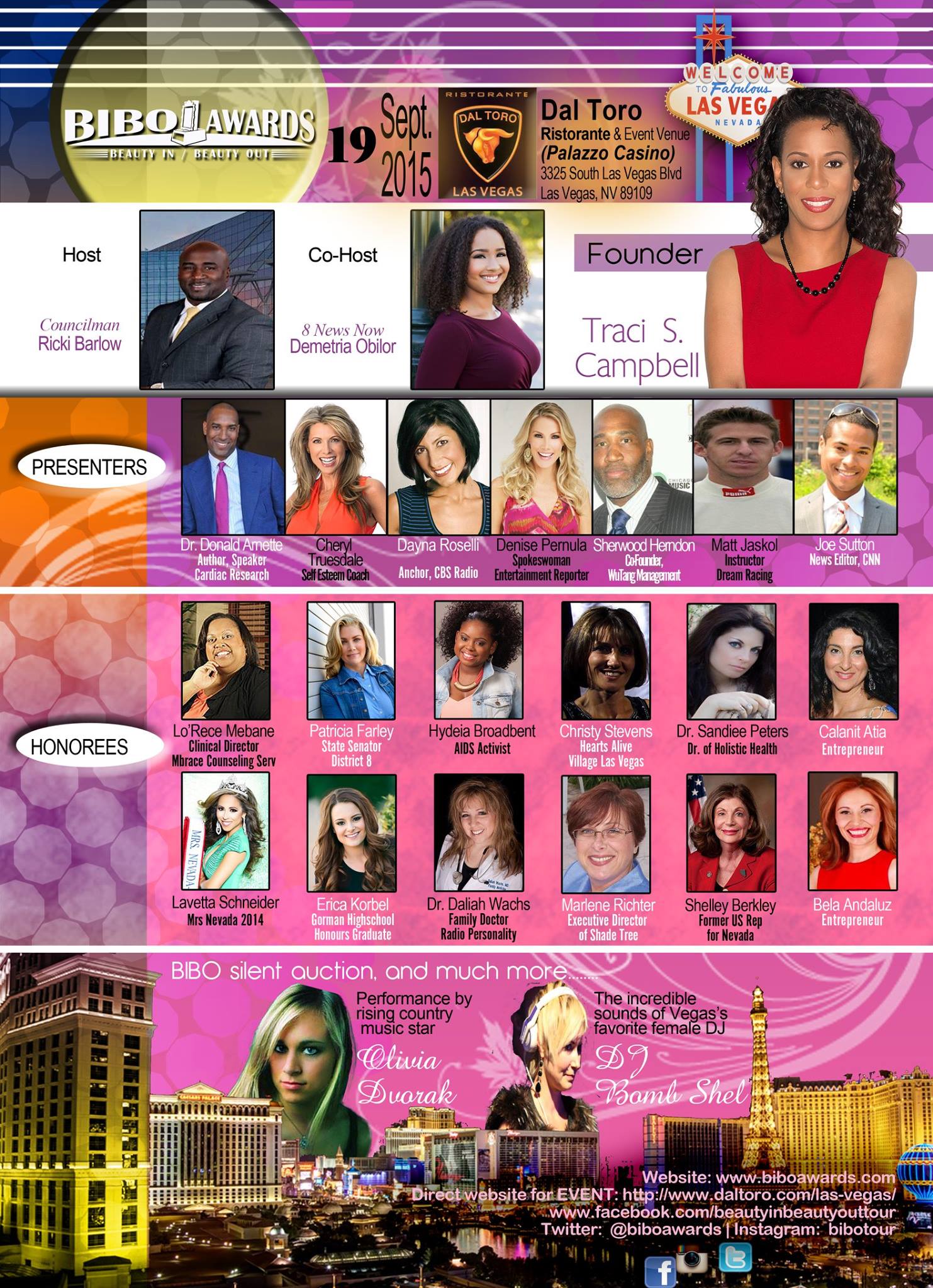 DR. ARNETTE PRESENTS "BIBO" 2015