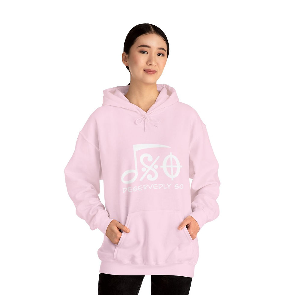 Thumbnail: Unisex Heavy Blend™ Hooded Sweatshirt - DSO Flag Logo on Front