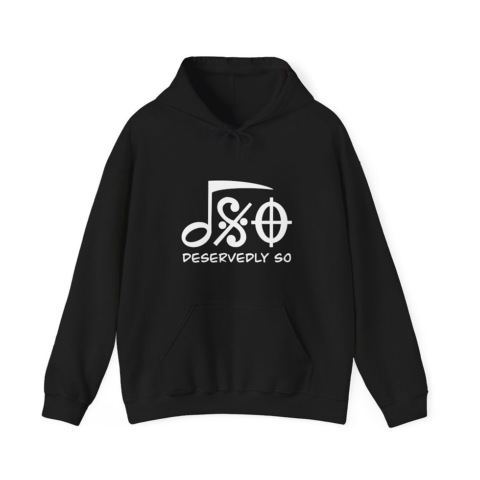 Thumbnail: Unisex Heavy Blend™ Hooded Sweatshirt - DSO Flag Logo on Front