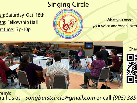 Singing Circle - October 18, 2025