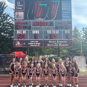 OWU Cheer Team Hosts New Athlete Tryouts