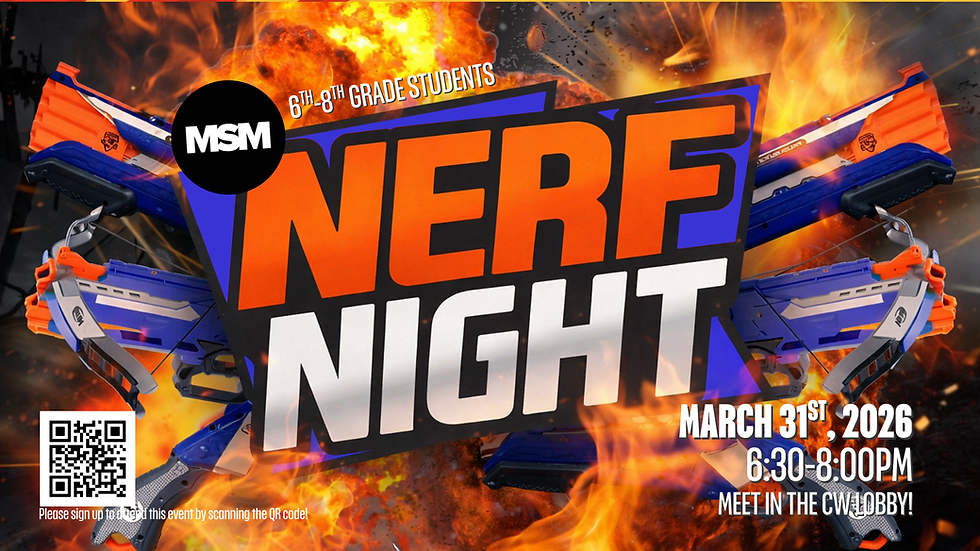 MSM Nerf Night