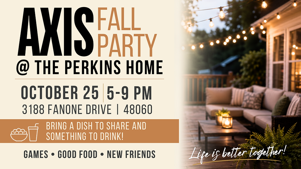 AXIS Fall Party @ the Perkins