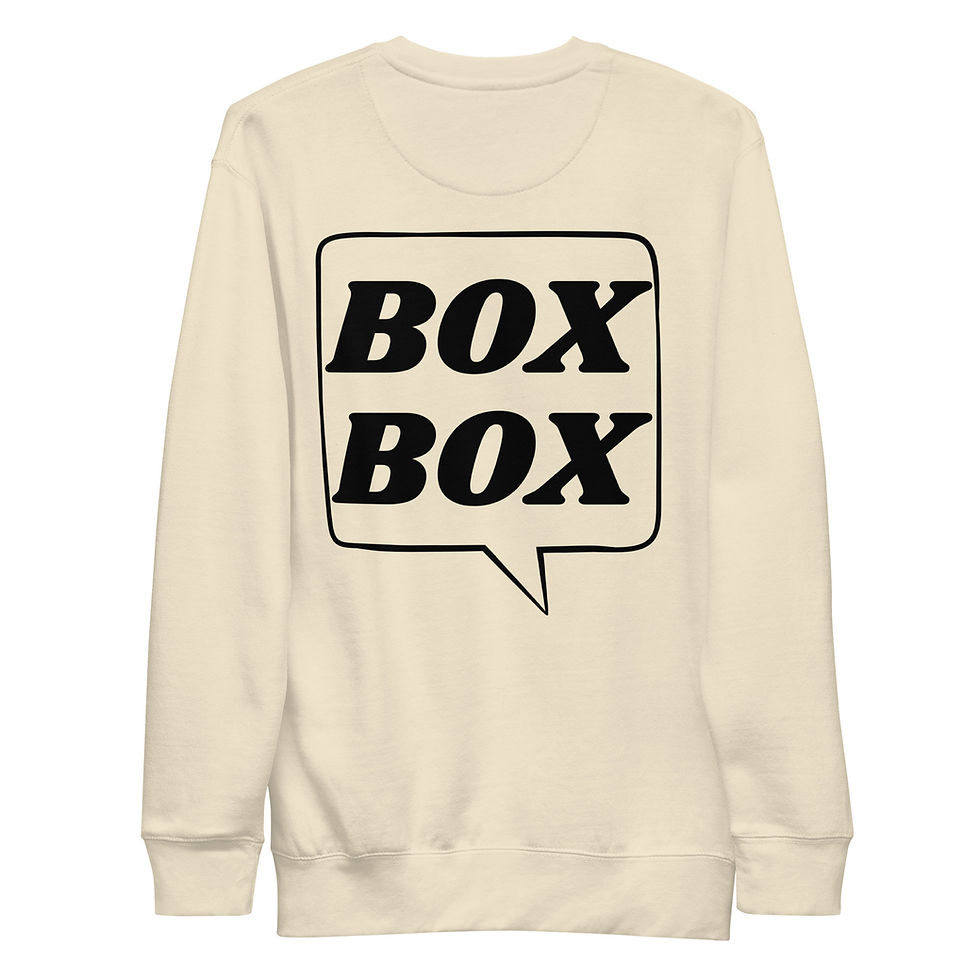 Thumbnail: BOX BOX - Unisex Premium Sweatshirt