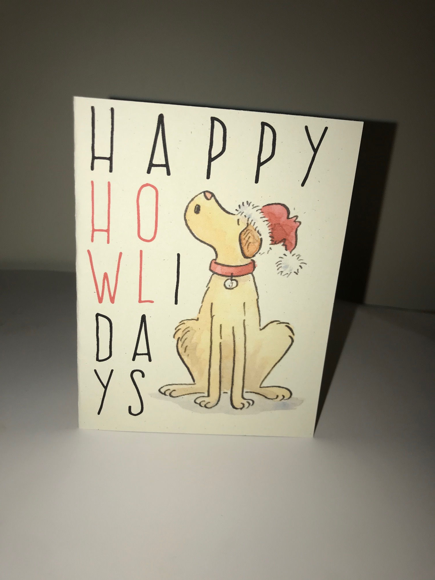 Happy Howlidays Card