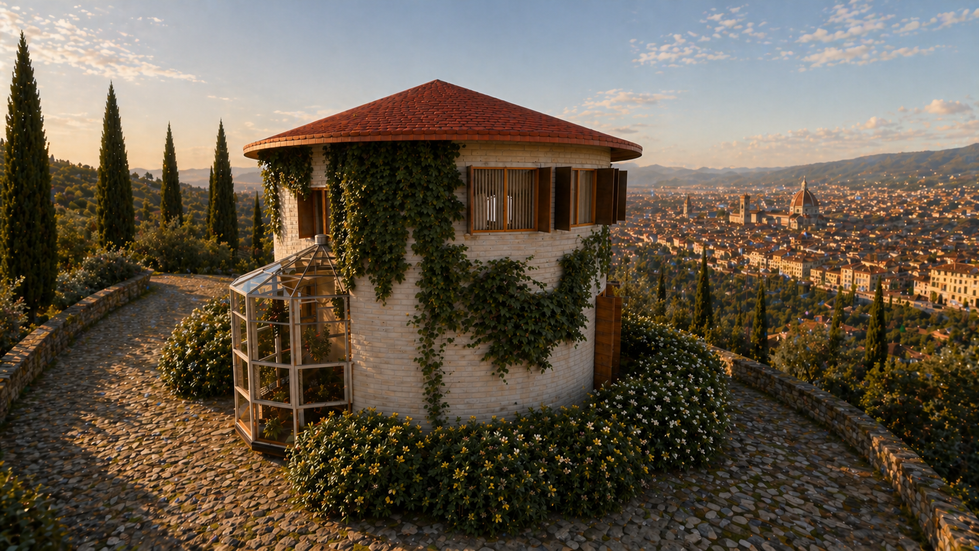 OUTSIDE BACK VIEW