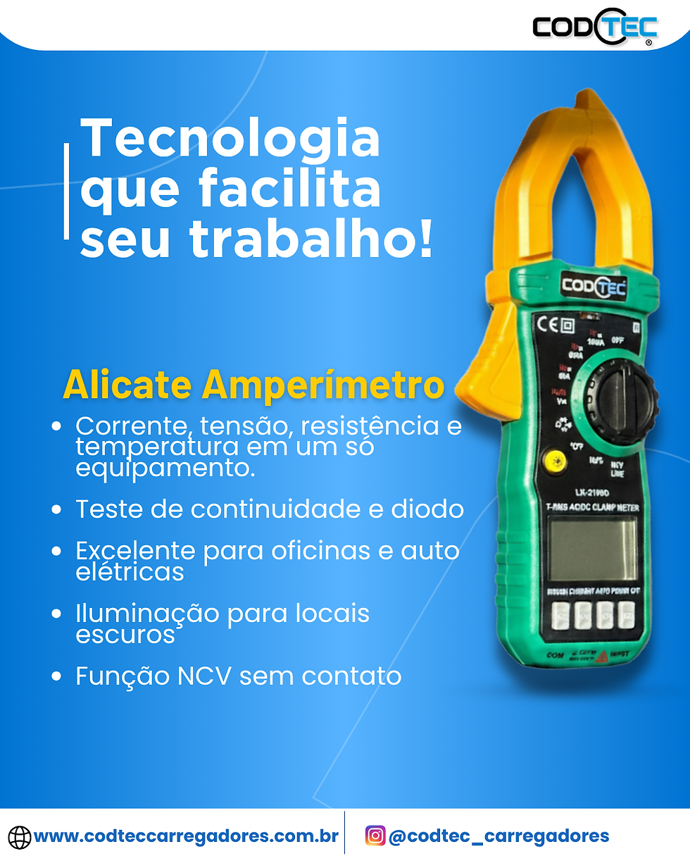 Miniatura: Alicate Amperímetro