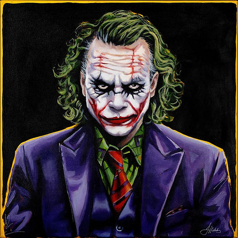 The Joker - Original Artwork | Jill Hobbs Art