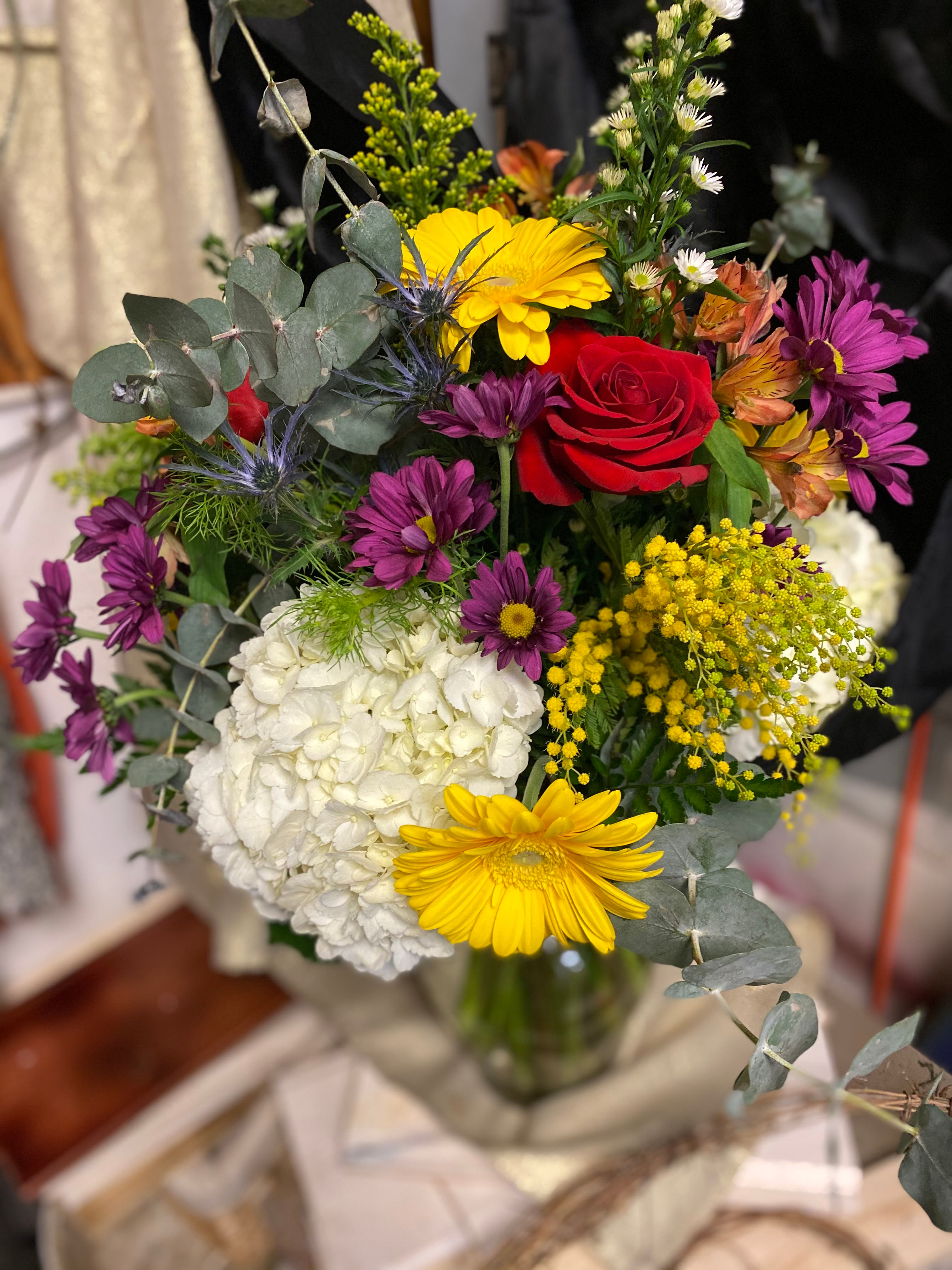 Mix of Seasonal Flowers