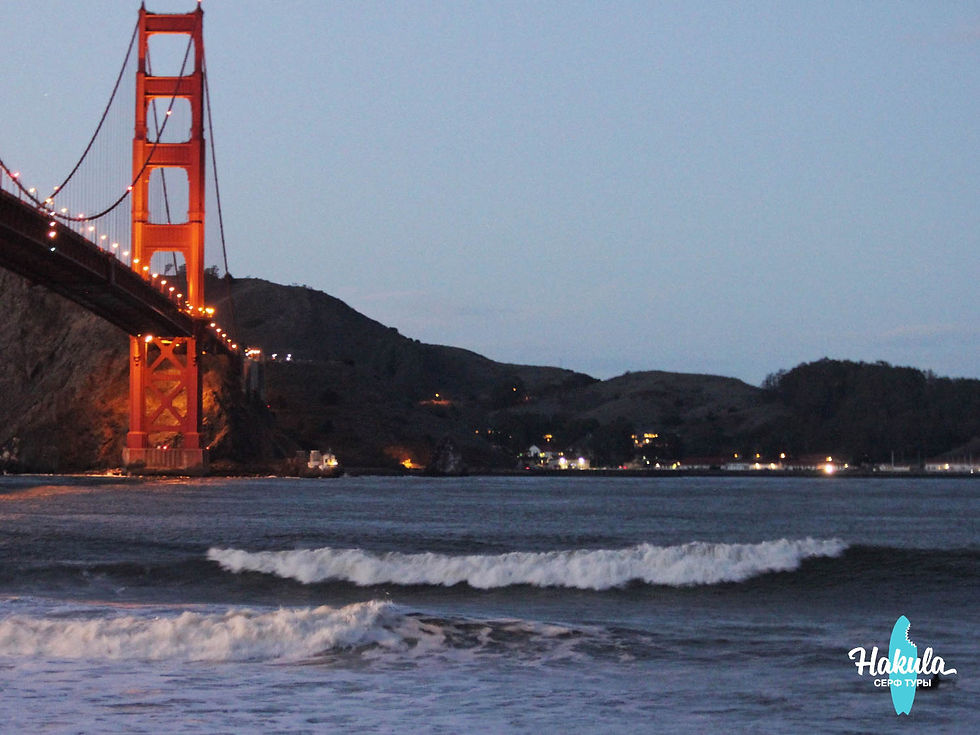 Серф-трип по Северной Калифорнии