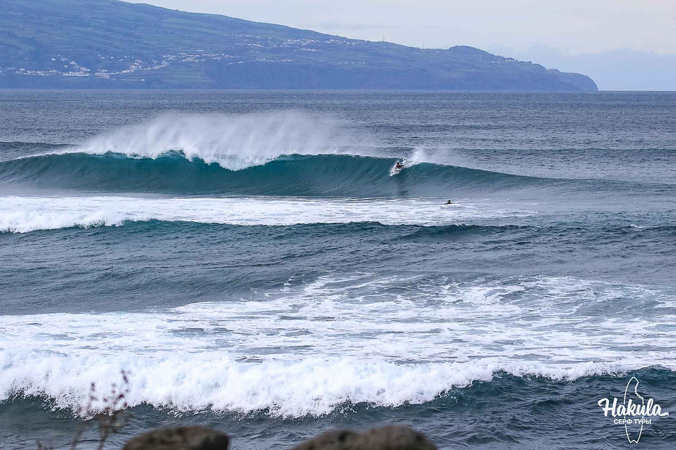 Волны острова Сан-Мигель