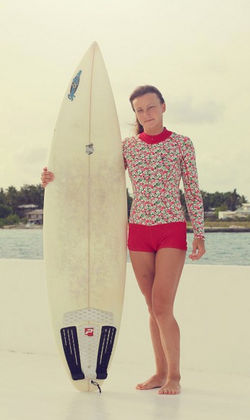 на нашей серф яхте