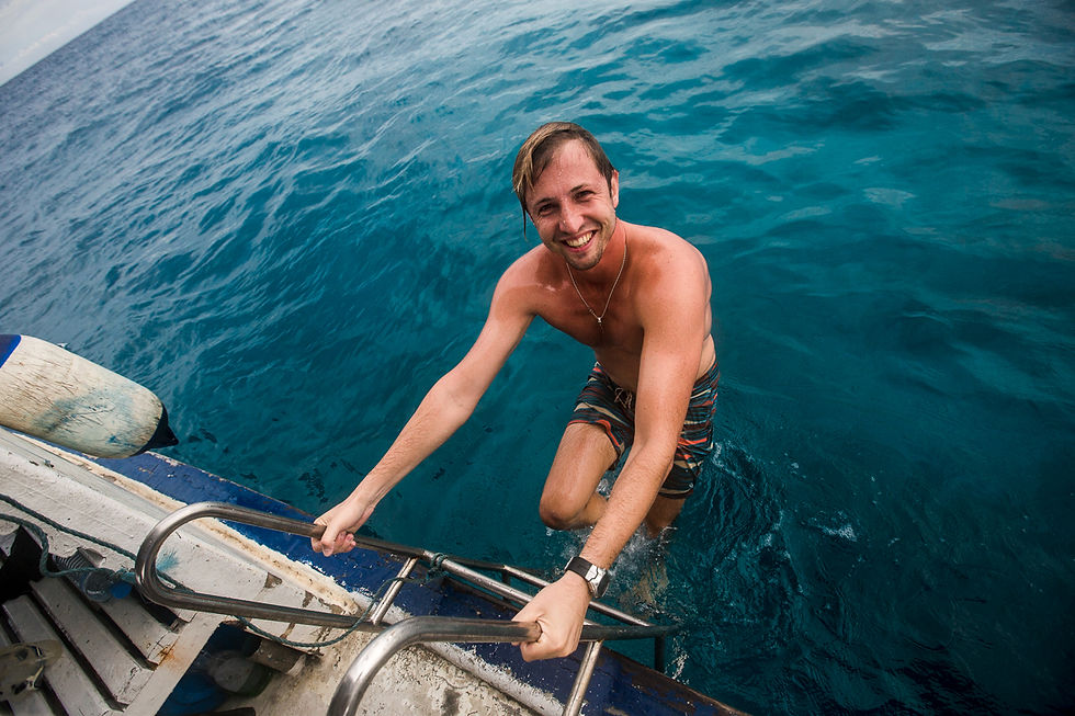 серф-инструктор Сергей Долгих