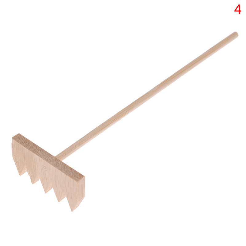 Thumbnail: Individual Bamboo Zen Garden Rake Tools