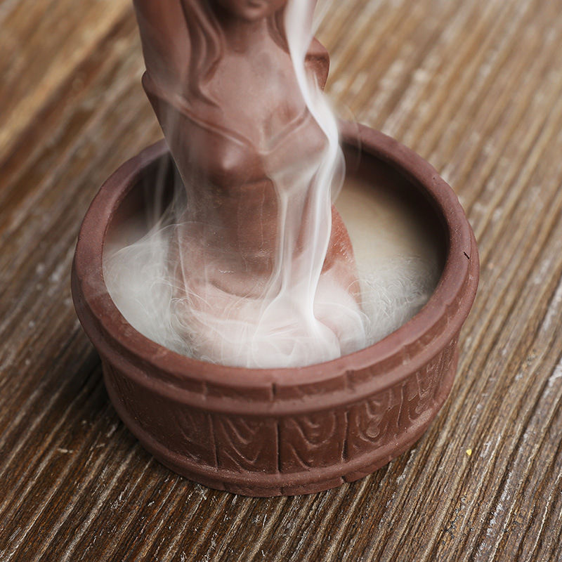 Thumbnail: Well Crafted Ceramic Cold Smoke Backflow Incense Burner