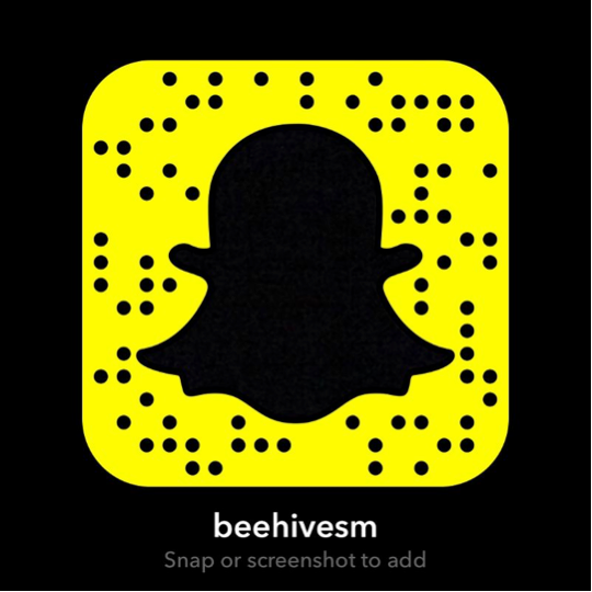 Add Beehive on Snapchat here!