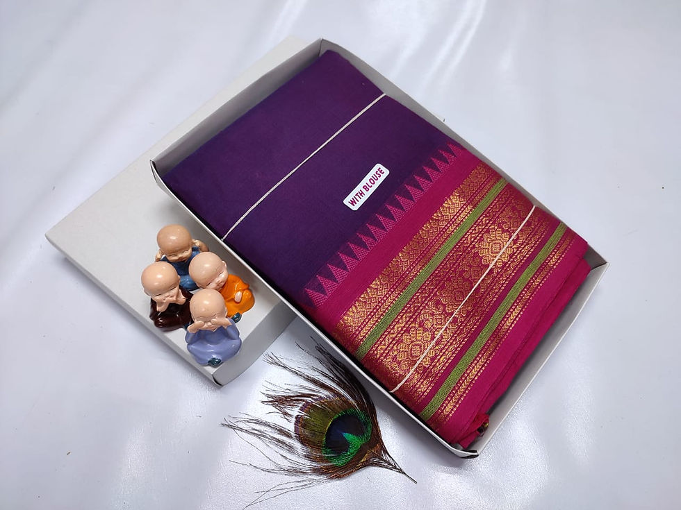 Thumbnail: db Kanchi Cotton Saree