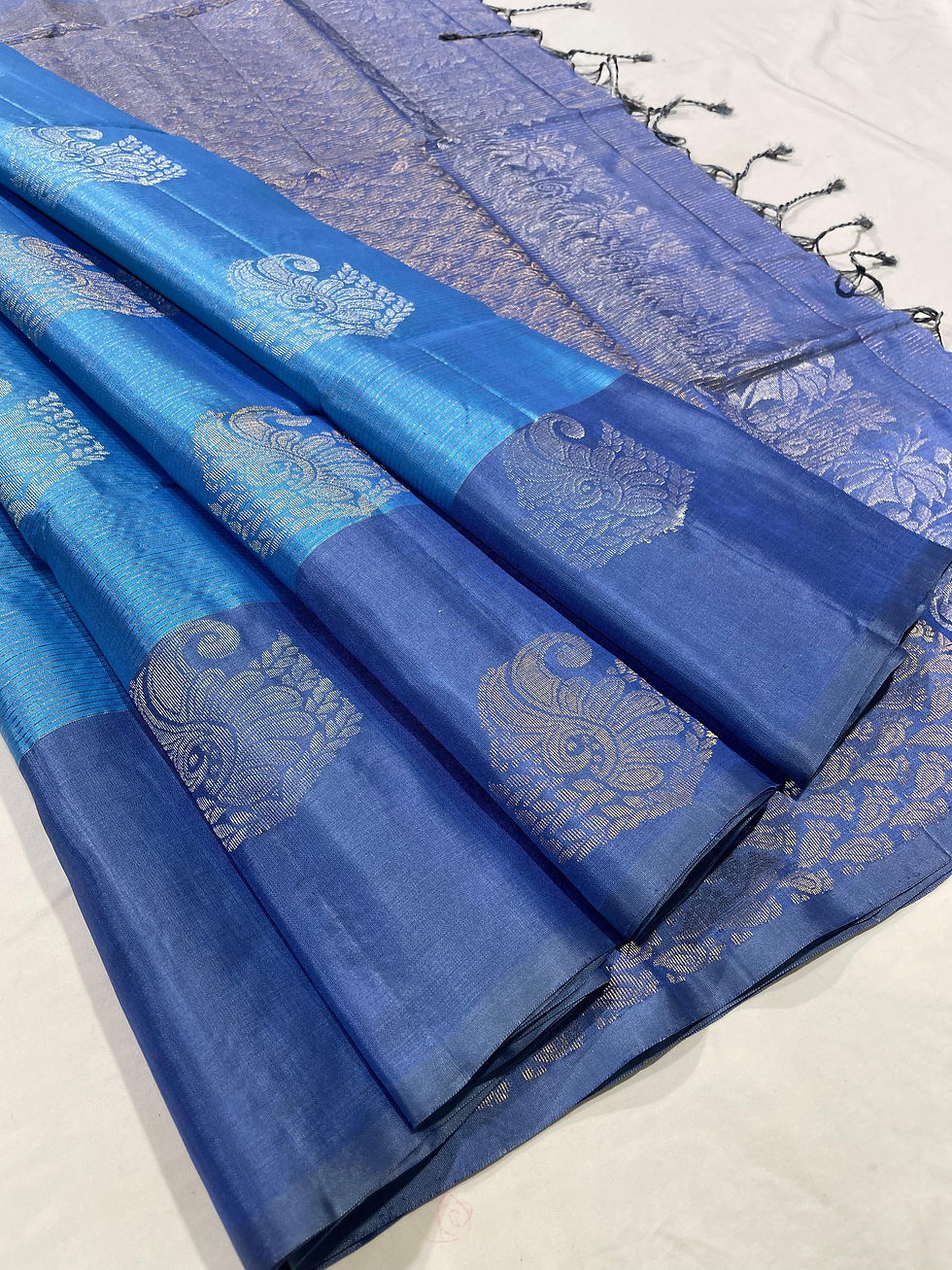 Thumbnail: db  Full Body Zari and Buta Silk Saree