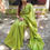 Thumbnail: db Semi Tussar Silk Ghicha Check   Saree