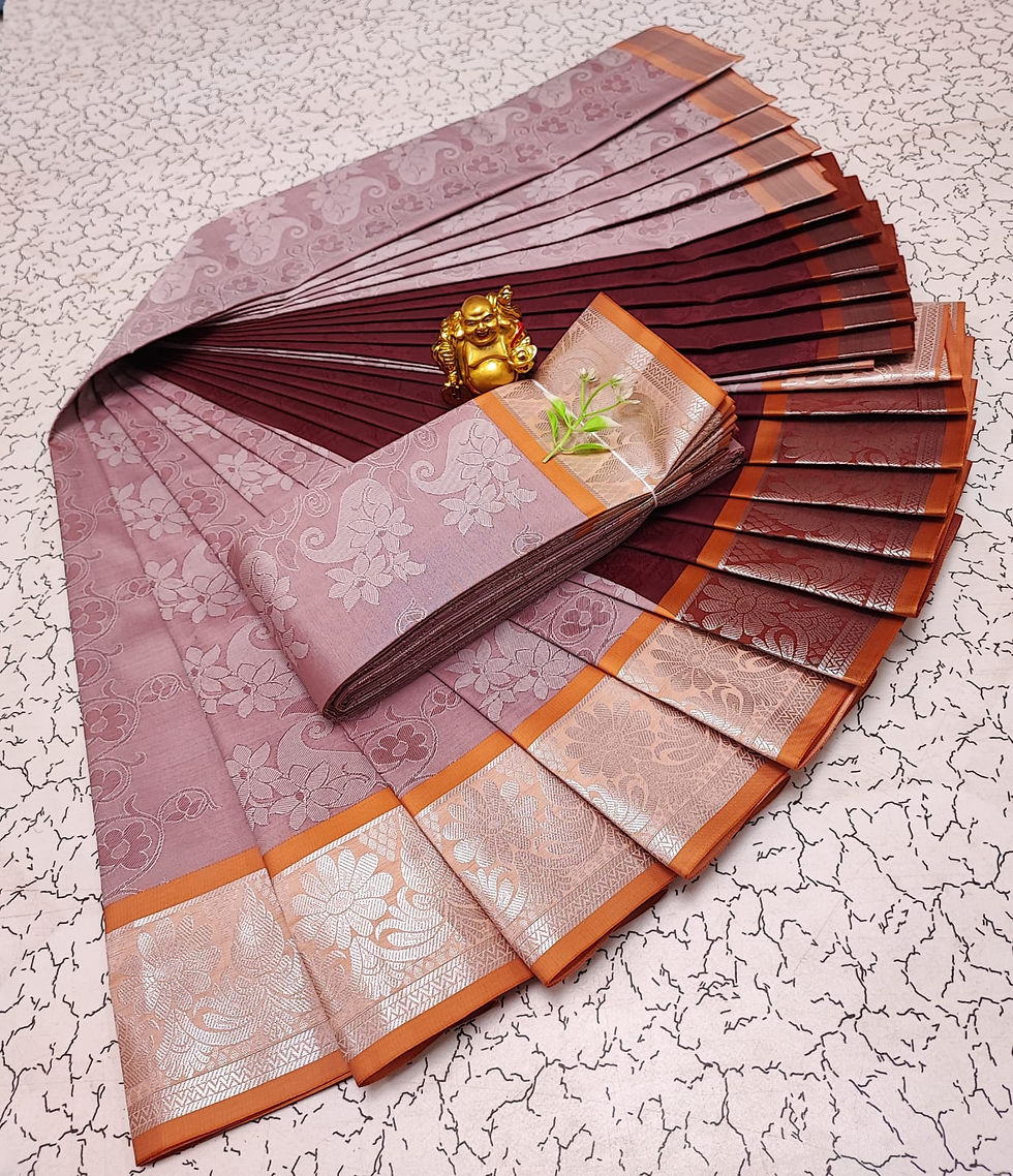 Thumbnail: db Poonthamizh Broad Border Saree