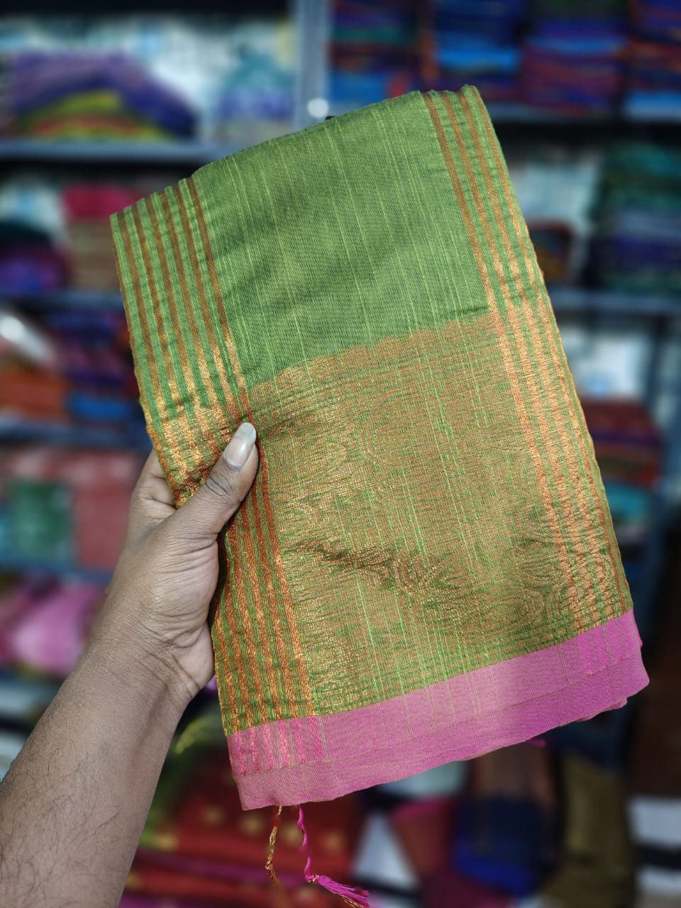 Thumbnail: db Cotton Silk Saree