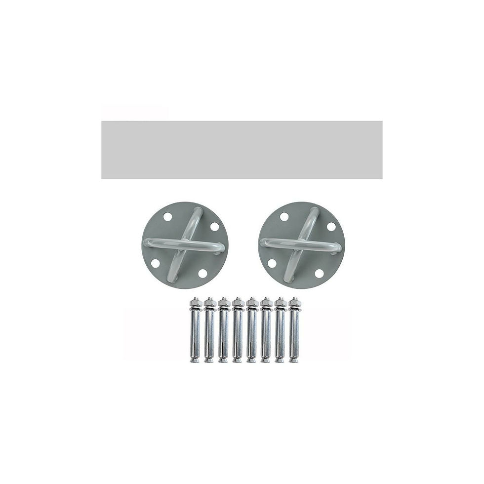 Thumbnail: Durable refined steel, X-mount and 4 wall plugs