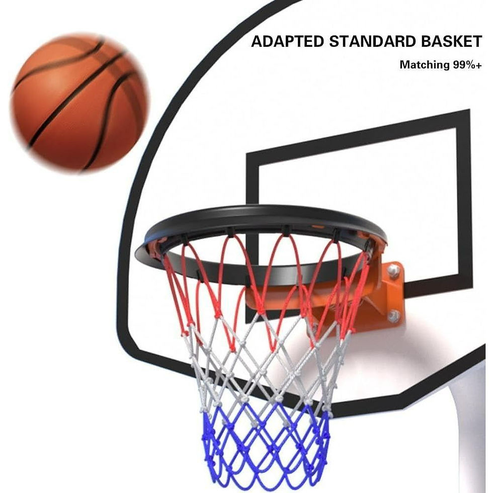 Thumbnail: Basketball Net Blacknet Withnet Portable Basketball Net, Detachable Professional