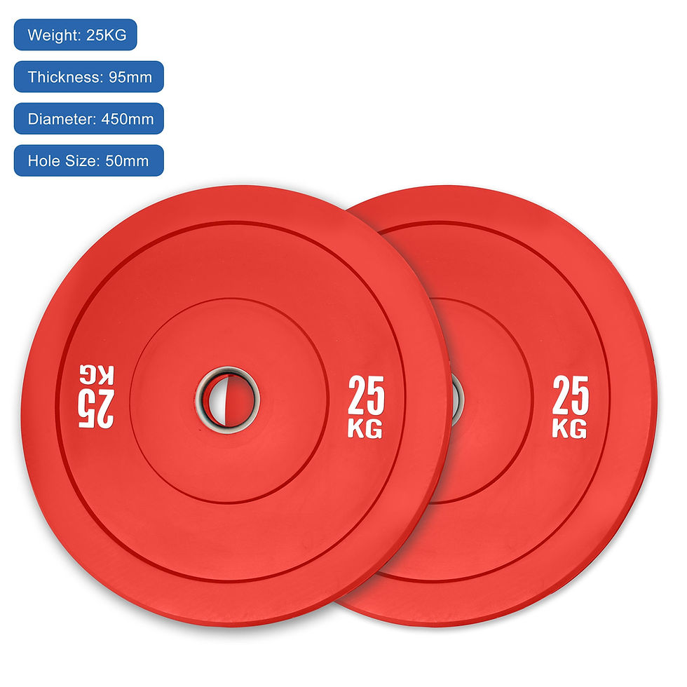 Thumbnail: Coloured Bumper Weight Plate