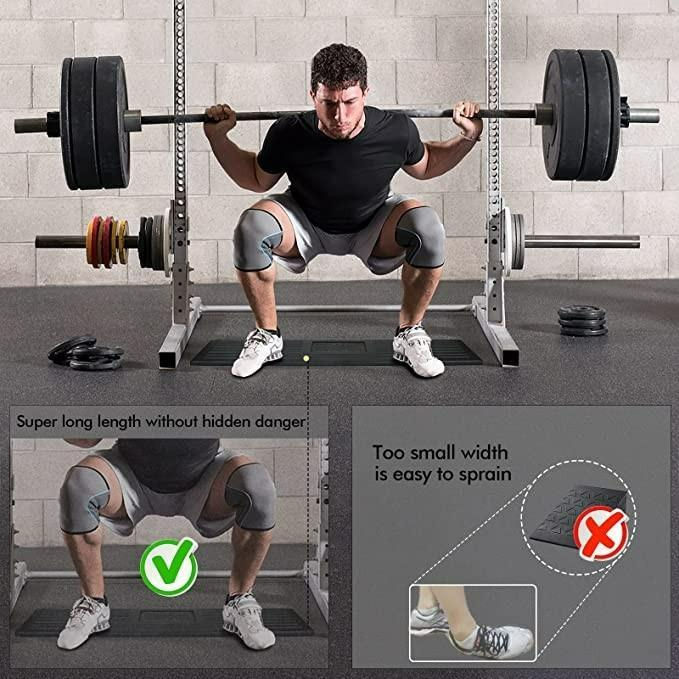 Thumbnail: Long Version Squat Wedge Block for Weightlift and Deadlift