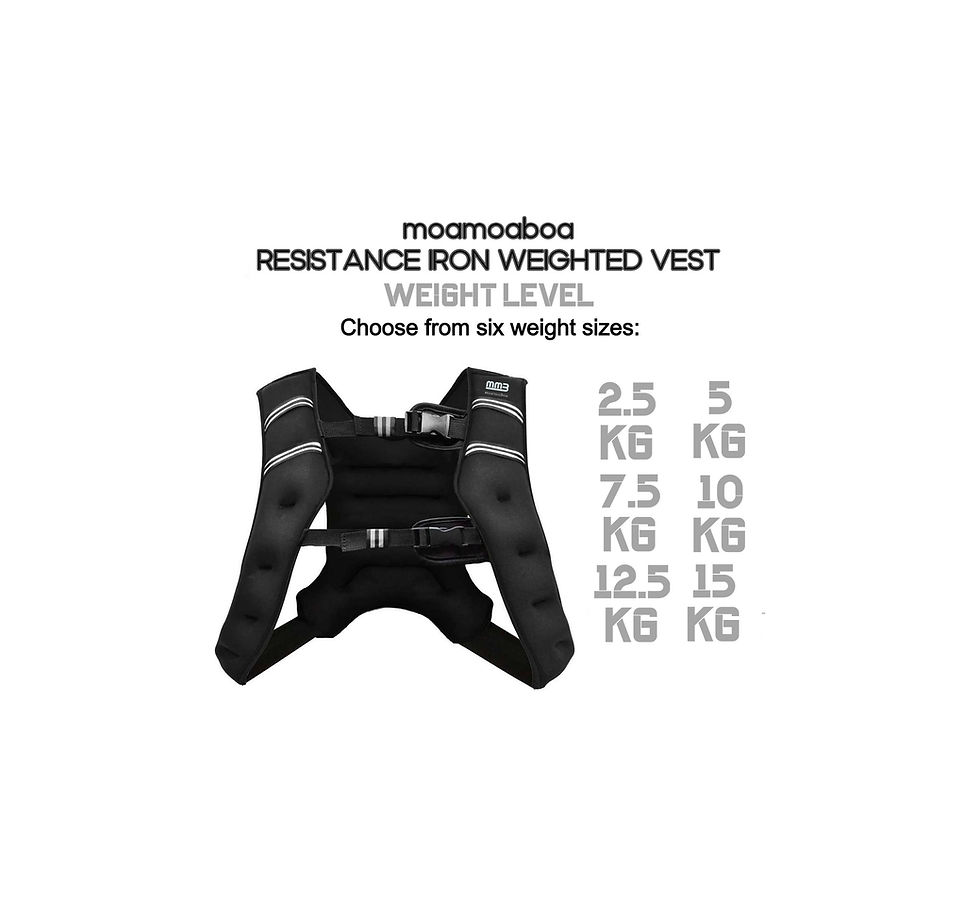 Thumbnail: Different weight sizes of weight vest