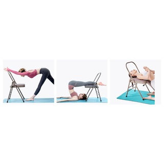 Thumbnail: Yoga Chair Multifunctional Yoga Yoga Auxiliary Chair Thick Folding Chair