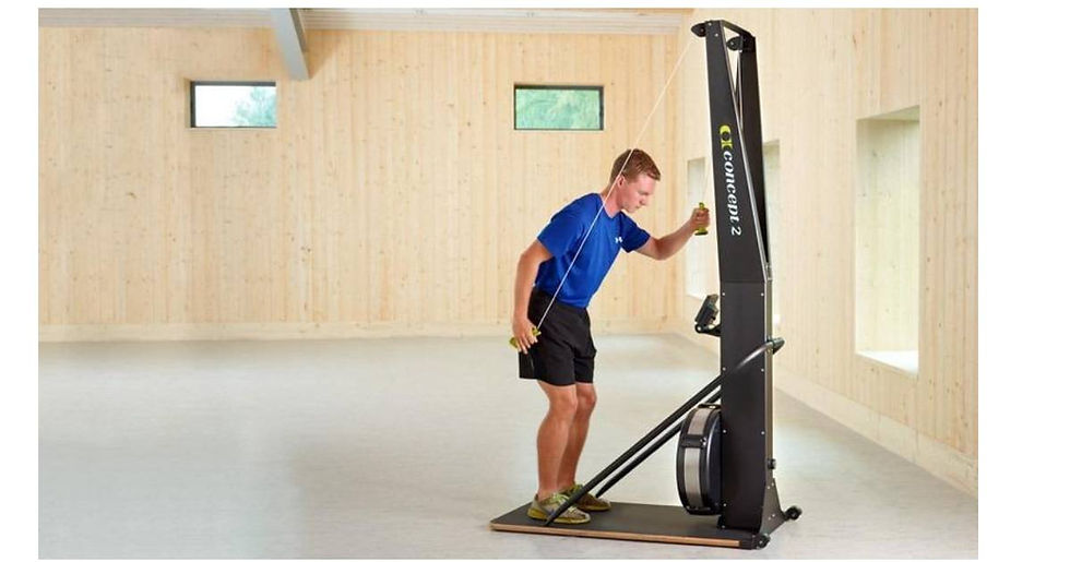 Thumbnail: Concept 2 SkiErg with PM5 Concept2 C2 Ski Erg