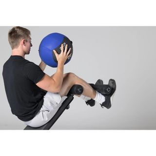 Thumbnail: MMB 2500 Zero Gap Adjustable Bench Heel Hook Incline True Decline Flat