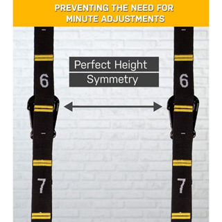 Thumbnail: MMB Kara Quick Adjust Numbered Straps for Gymnastic Rings