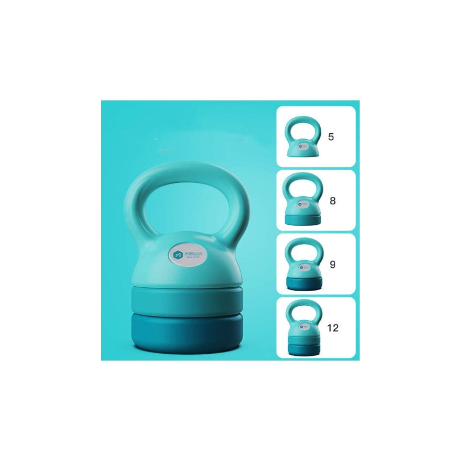 Thumbnail: Ladies Adjustable Kettlebell, weights combine function and fun for an exciting and efficient workout