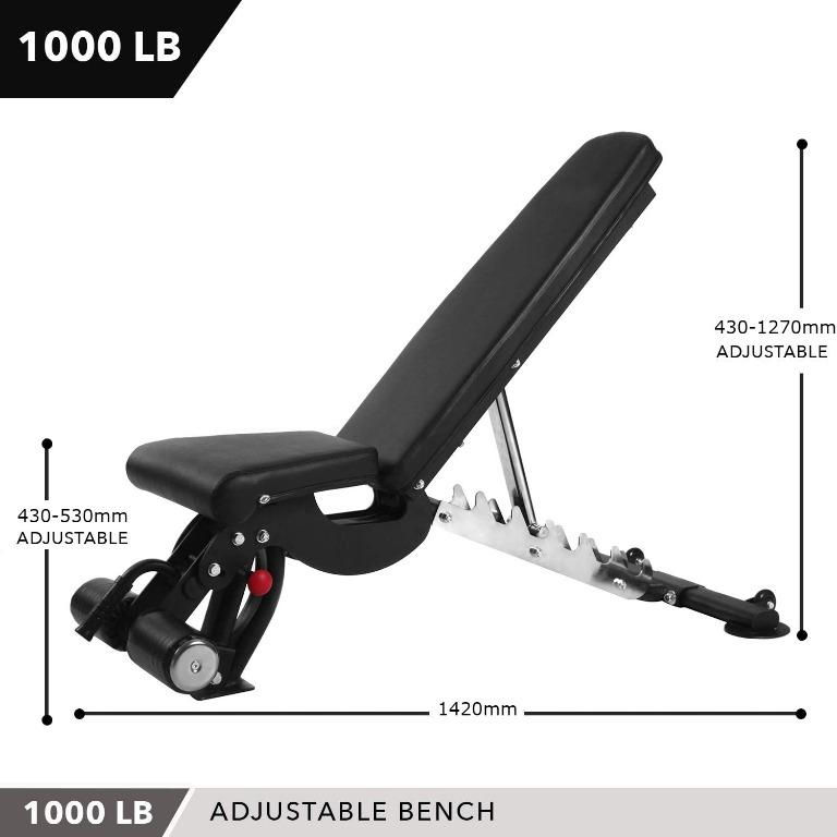 Thumbnail: MMB 2000 Adjustable Gym Bench