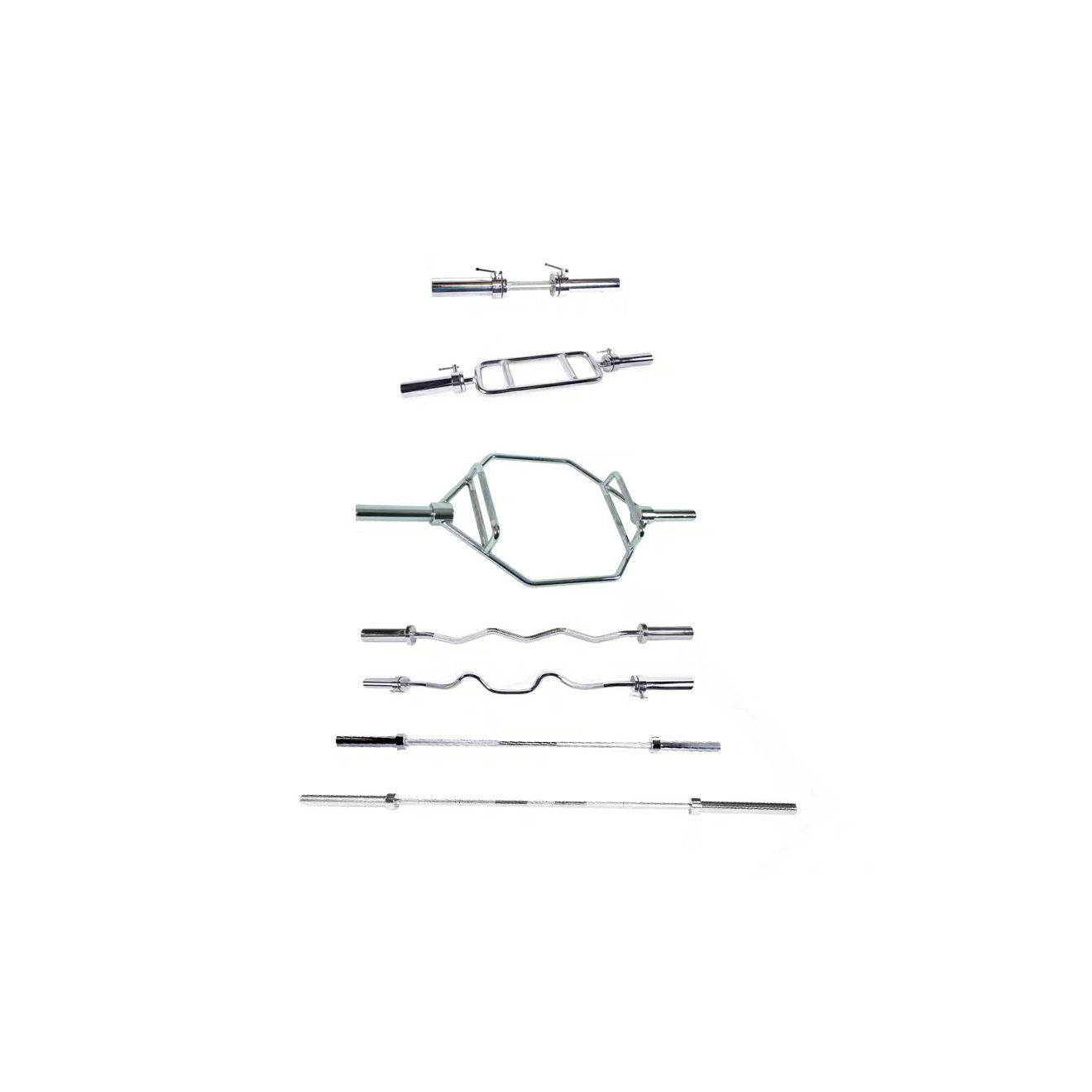 Solid cold rolled steel with a chrome finish