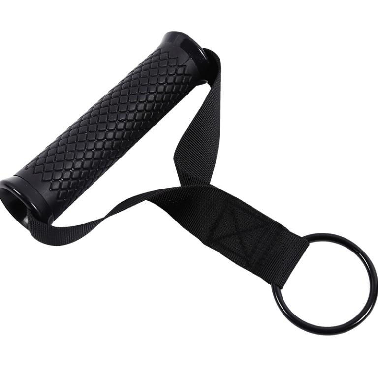 Pair of Black Resistance Rope Cable Attachment