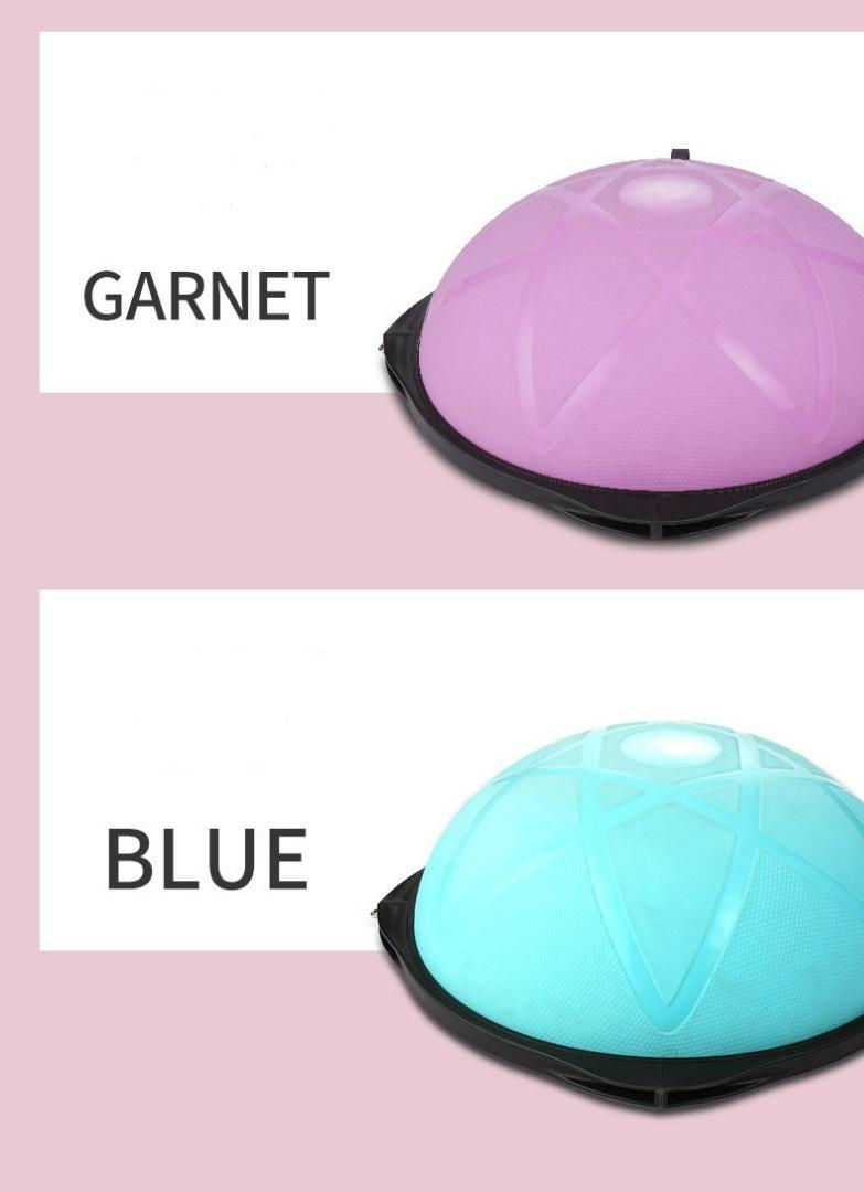 Thumbnail: Bosu Ball 63cm Full Body Balance Strength Trainer Equipment Ball