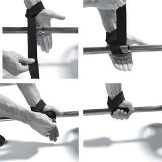 Thumbnail: Lifting Wrist Straps for Weightlifting Bodybuilding Powerlifting Strength Traini