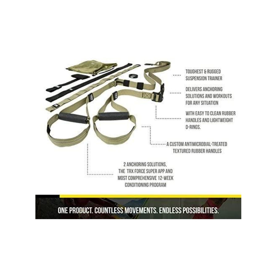 TRX Tactical Gym was developed from cutting edge science and direct feedback from the field.
