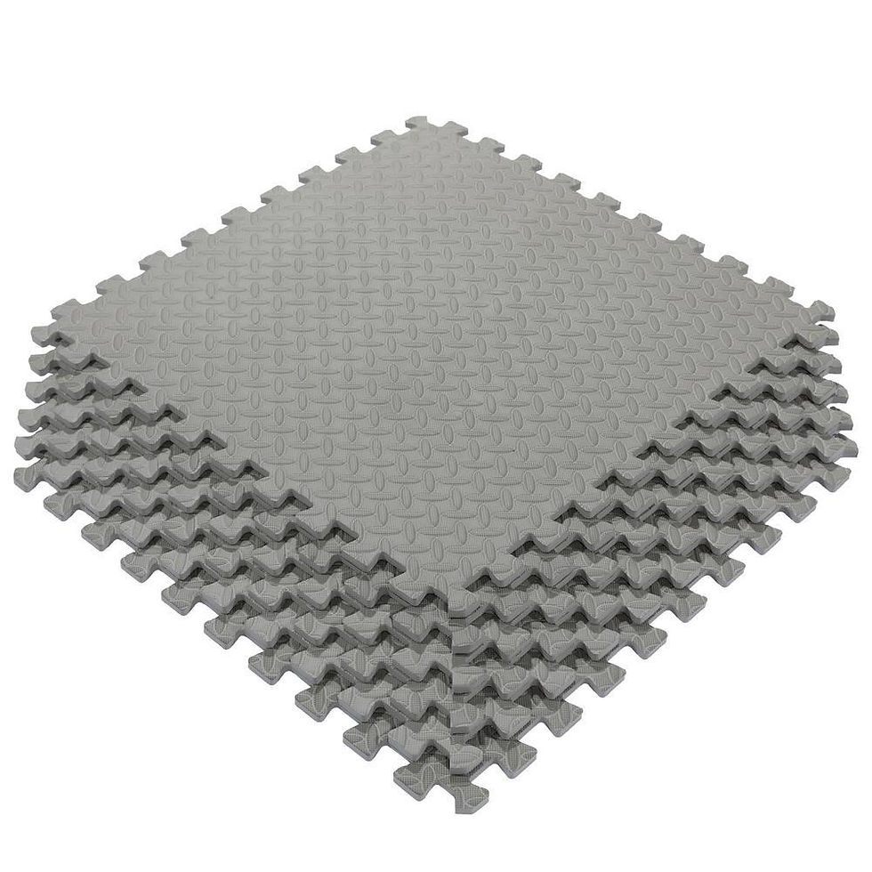 Thumbnail: Puzzle Exercise Mat with EVA Foam Interlocking Tiles for Exercise, MMA